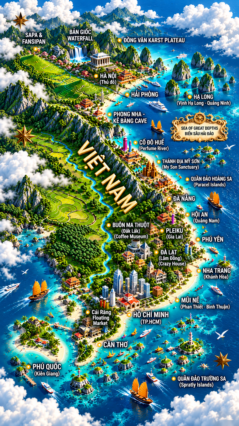 Vietnam Map Mobile